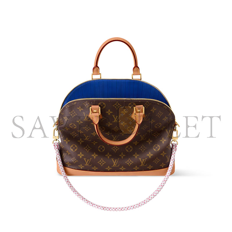 l0vis Vvtt0n monogram alma soft mm shoulder bag brown m27327 (37*28*13.5cm)